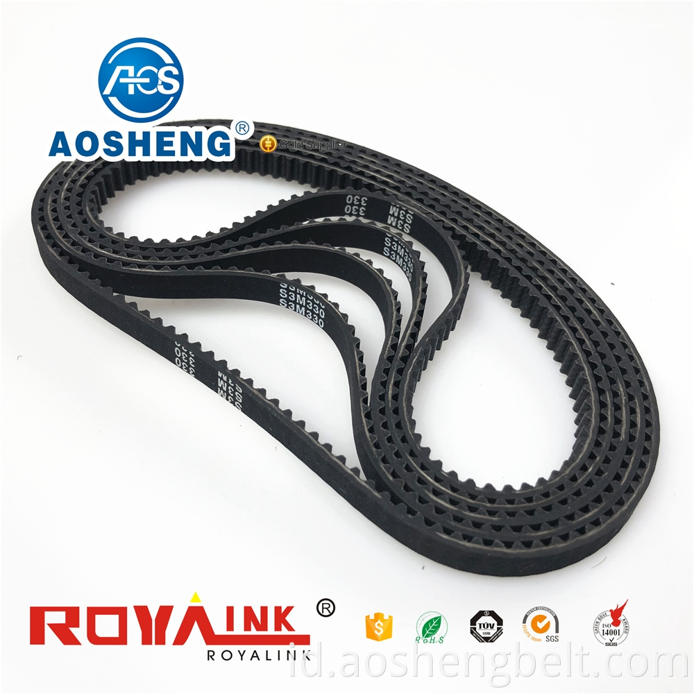 MXL XL L H T10 T5 3M 8M 14M 2.5M produsen timing belt industri pasokan khusus